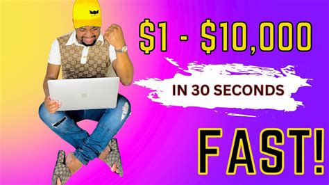 Turning $1 into $10,000 in Just 30 Seconds?! Chaotic Forex Robot Challenge! - (Fastest account ...