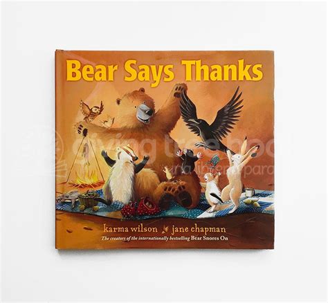 BEAR SAYS THANKS | Giving Tree Books