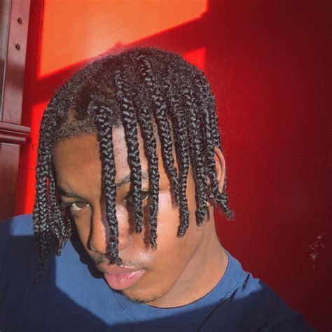 Eli Thomas on Instagram: “More dimes than two bucks 🤞🏾” | Mens braids hairstyles, Twist ...