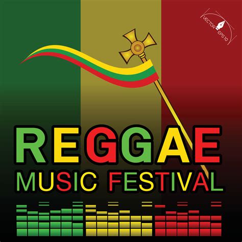 Reggae music festival Poster 19486720 Vector Art at Vecteezy