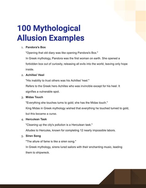 Mythological Allusion - 100+ Examples, How to Write, Tips