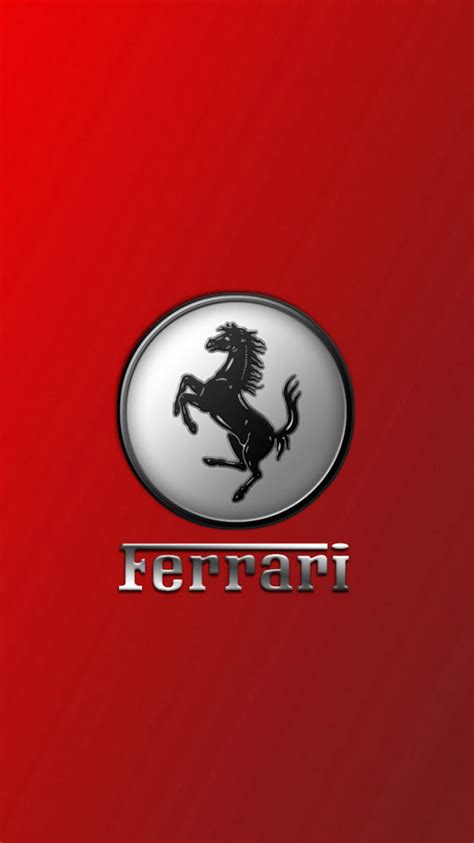 Red ferrari logo, ferrari, red, HD phone wallpaper | Peakpx