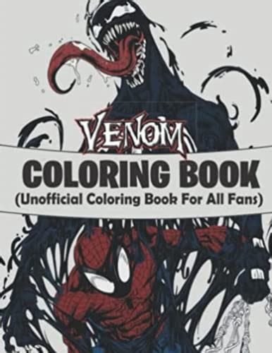 Venom̴ Coloring Book: Fantastic Gift Idea, Vivid Illustrations For Kids ...