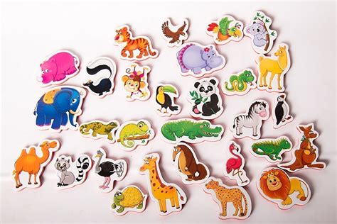 Mommy Baby Zone: Fridge Magnets Animals - "ZOO"