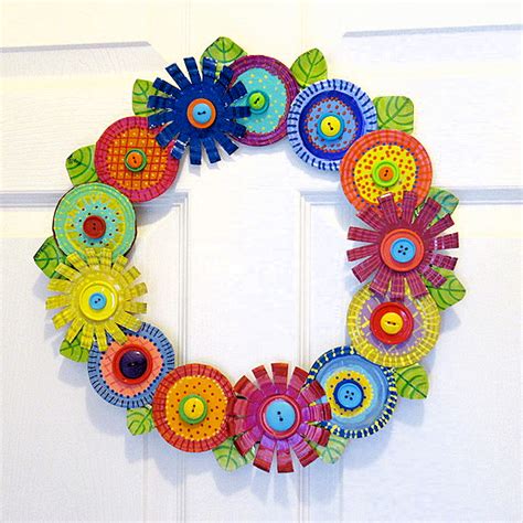 Repurposed Tin Lid Wreath – WhimziVille