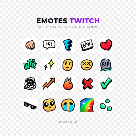 Streamer Clipart Vector, Emotes Twitch Png Free Streamer Gaming, Emotes, Twitch, Png PNG Image ...