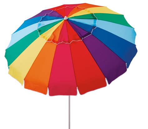 Mainstays 8 ft. Vented Tilt Rainbow Beach Umbrella with UV Protection ...