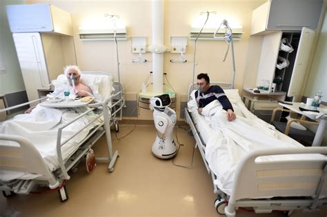 Tommy the robot nurse helps Italian doctors care for COVID-19 patients ...