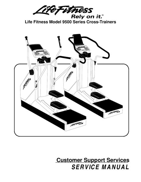 Life Fitness 9500hr Cross Trainer - FitnessRetro