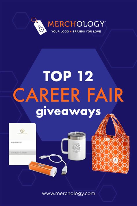 Top 12 Career Fair giveaways for 2020 | Promotional items marketing, Job fair booth, Event giveaways