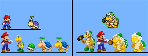 Mario and Luigi Superstar Saga Revised Sprites WIP by SpencerEX on DeviantArt