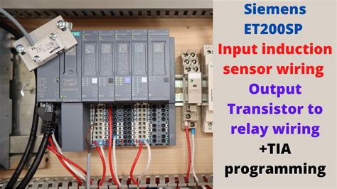 Siemens ET200SP Input Induction Sensor Wiring And Output, 56% OFF