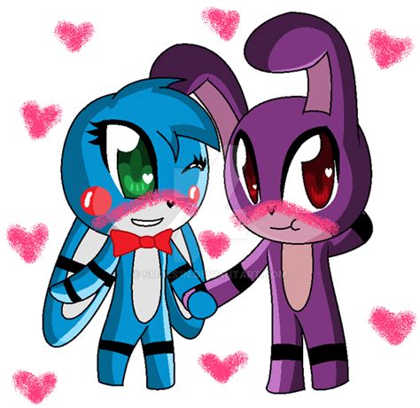 :AT: Toy Bonnie X Bonnie by sMoLs1N on DeviantArt