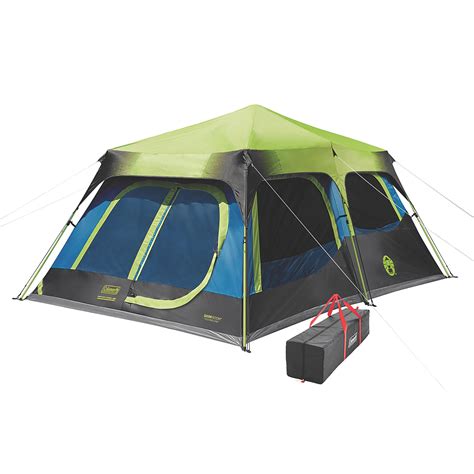 Coleman® 10-Person Dark Room™ Cabin Camping Tent with Instant Setup, 1 ...