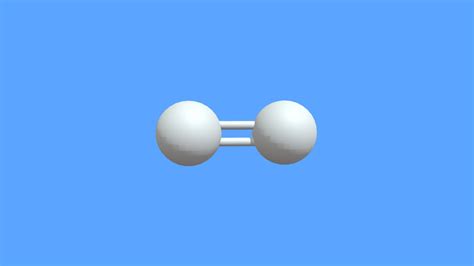 Oxygen molecule - Download Free 3D model by Zudwa [c536fd0] - Sketchfab