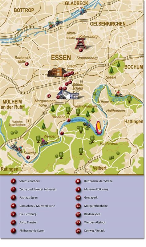 Large Essen Maps for Free Download and Print | High-Resolution and ...