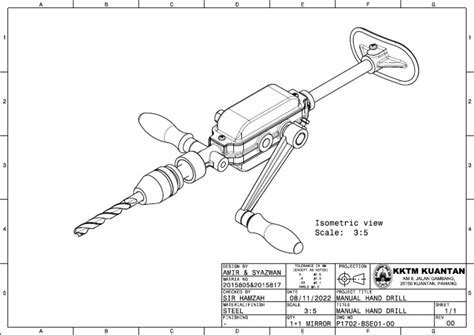 Manual Hand Drill | PDF