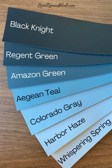 Aegean Teal - Benjamin Moore's 2021 Color of the Year - Love Remodeled