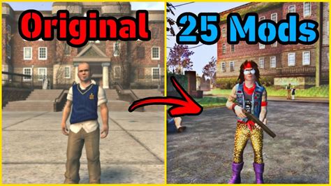 I Made BULLY : Definitive Edition with 25 MODS😍 - YouTube