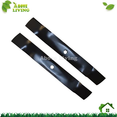 2 x 42" Blades Fit John Deere LA100 LA105 LA110 LA115 LA120 LA135 S100 S110 S120 | eBay