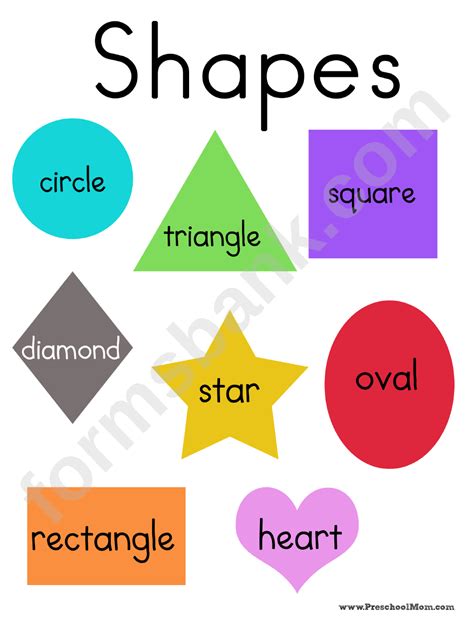 Template Free Printable Shapes