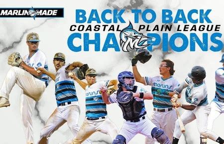 Marlins Repeat as Coastal Plain League Champions