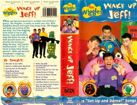 The Wiggles: Wake Up Jeff! VHS 2000 | Vhs and DVD Credits Wiki | Fandom