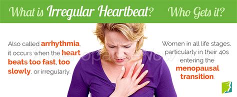 Irregular HeartBeat Symptom Information | Menopause Now