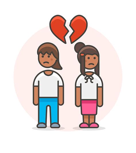 Breakup - Free vector icons on creazilla.com