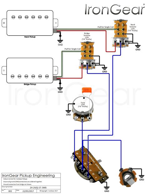 2 Humbucker Wiring Diagram