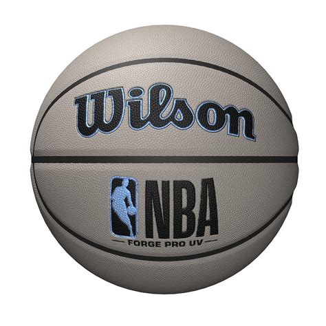 Snapklik.com : WILSON NBA Forge Pro UV Indoor/Outdoor Basketball - Size 7-29.5