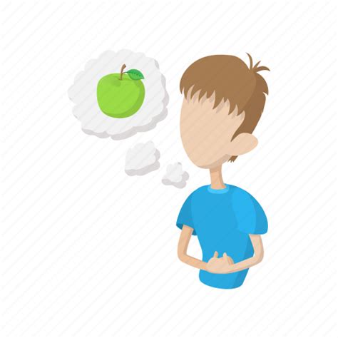 Background, cartoon, character, feel, food, hungry, man icon - Download ...