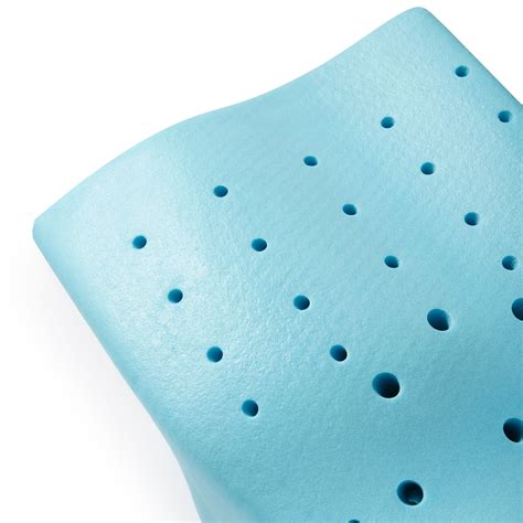 Cooling Gel Infused Memory Foam Pillow | Side & Back Sleepers | Therapy Pillow