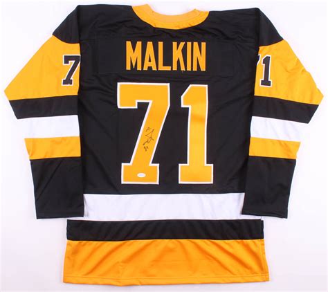 Evgeni Malkin Signed Pittsburgh Penguins Jersey (TSE COA) | Pristine ...