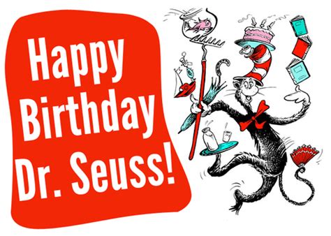 My Friday Fave - Happy Birthday, Dr. Seuss - Cathy Baker