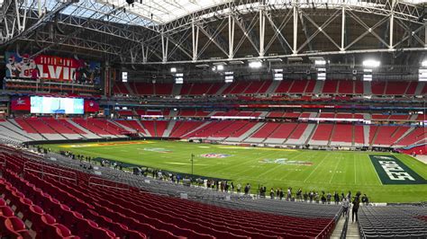 PHOTOS: State Farm Stadium Super Bowl Decor