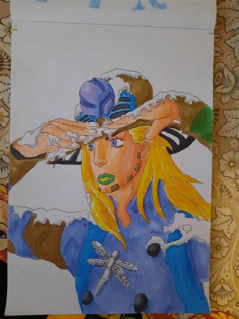 I made fanart of Gyro Zeppeli : r/StardustCrusaders