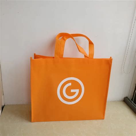 Aliexpress.com : Buy 500pcs/lot 30x35x8cm Promotional Reusable non woven shopping bags ...