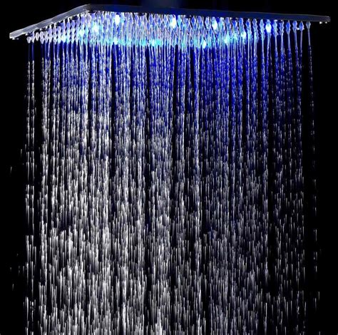 Regadera Lluvia 50cm X 50cm Led (solo Regadera Sin Brazos) - $ 3,425.06 en Mercado Libre