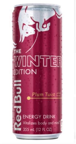 Red Bull Winter Edition Plum Twist Energy Drink, 12 fl oz - King Soopers