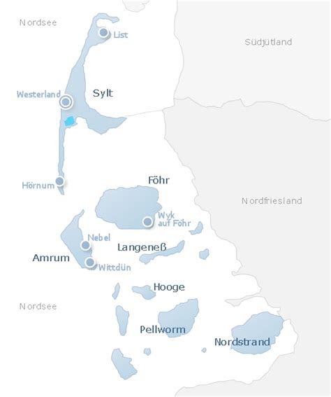 Rent Holiday houses and holiday apartments on the North Frisian Islands ...