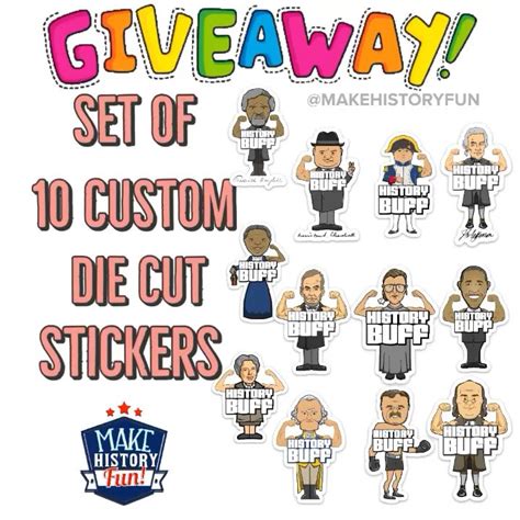 Custom Sticker Pack Giveaway [Video] [Video] | Custom stickers, Custom, Stickers