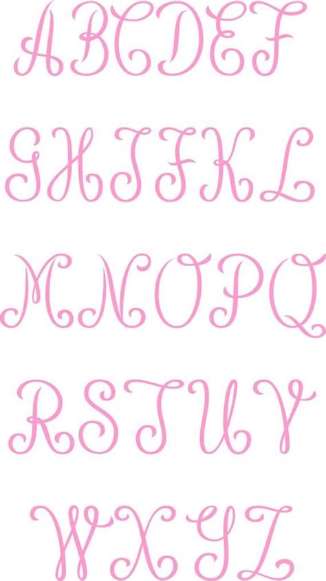 Monogram Font svg , Cricut Fonts, Silhouette Cameo font - alphabet svg ...