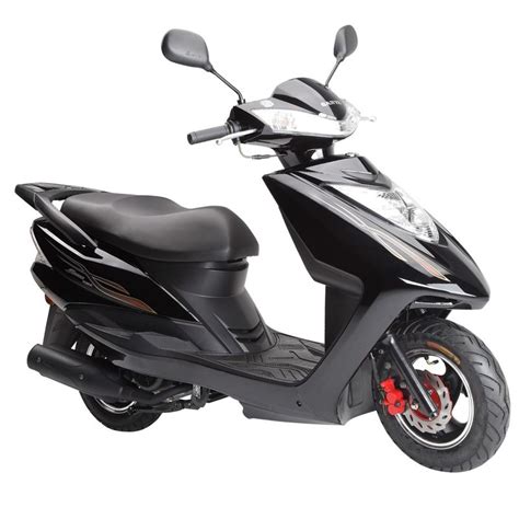 125CC Gas Motor Scooter , Gas Powered Mopeds For Adults Disk / Drum Brake