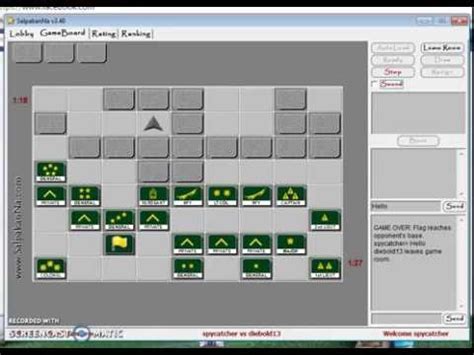 Game of the Generals best moves (Spycatcher vs Diebold13) - YouTube