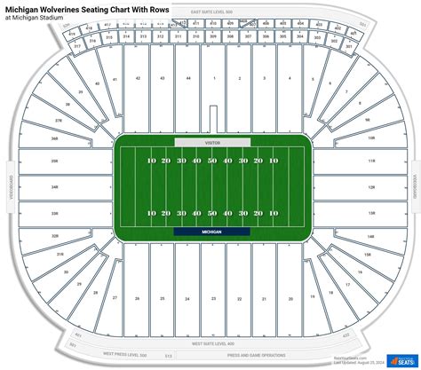 Michigan Stadium Seat Map - Infoupdate.org