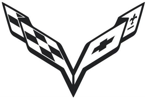 Logo Vector EPS Free Download, Logo, Icons, Brand Emblems | Corvette, Cars coloring pages, Car ...