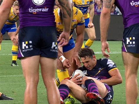 Melbourne Storm v Leeds Rhinos: Billy Slater injured, match report, result, live score, video ...