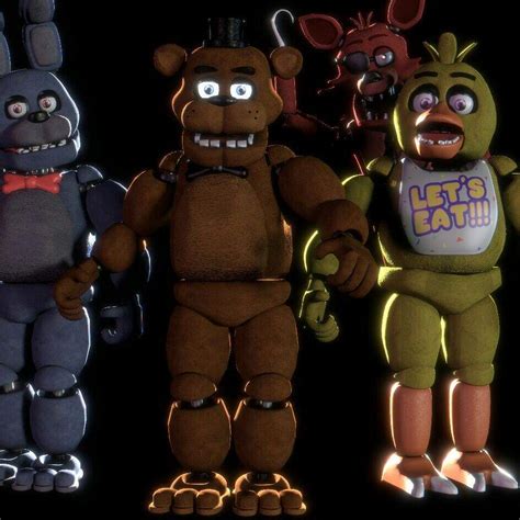 Freddy bonnie chica foxy | FNAF : Sister Location Amino