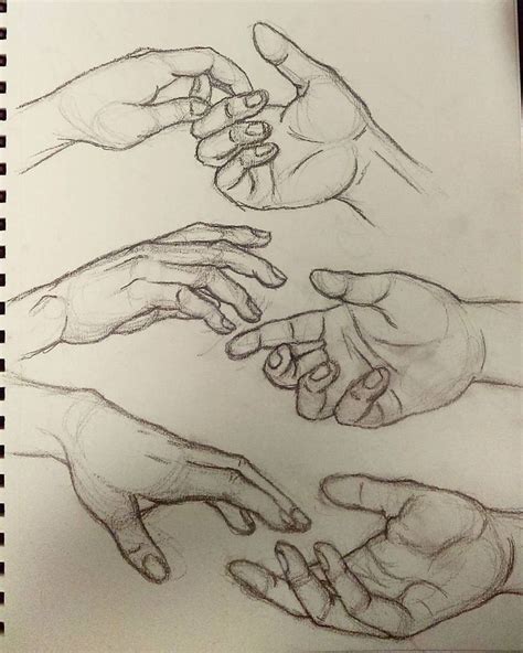 Holding hands drawing practice | Holding hands drawing, Art drawings sketches, Sketch book